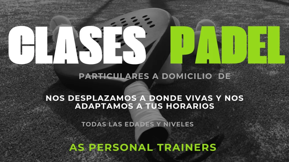 Clases particulares de pádel a domicilio en Madrid Clases particulares de pádel a domicilio en Madrid